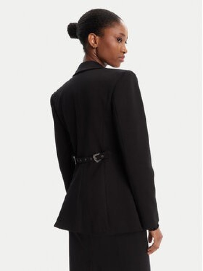 Versace Jeans Couture Marynarka 79HAQ702 J0092 Czarny Slim Fit