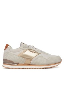 Pepe Jeans Sneakersy London Mix PLS40044 Biały