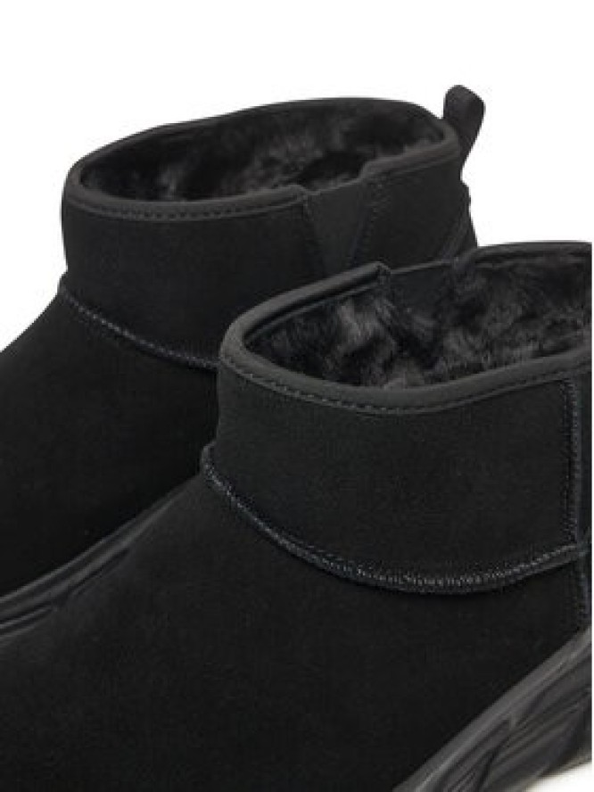 Skechers Śniegowce Bobs B Flex Hi 117390/BBK Czarny