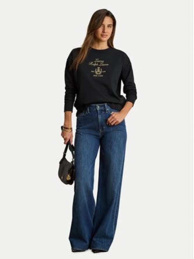 LAUREN RALPH LAUREN Bluza 200P13944001 Czarny Regular Fit