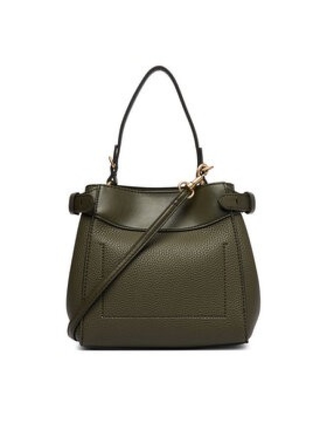 Calvin Klein Torebka Mix Media Crossbody LV04F3885G Zielony ciemny