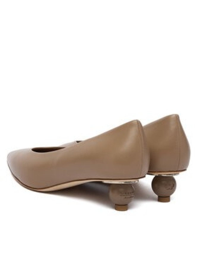 Weekend Max Mara Czółenka 2615521134600 Beżowy