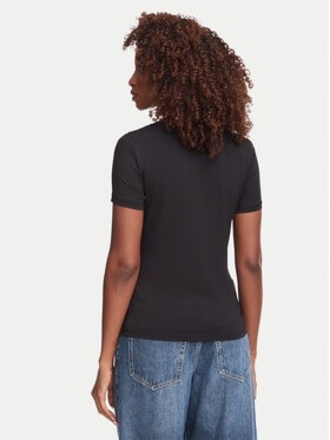 Guess T-Shirt W6YI13 K3853 Czarny Regular Fit