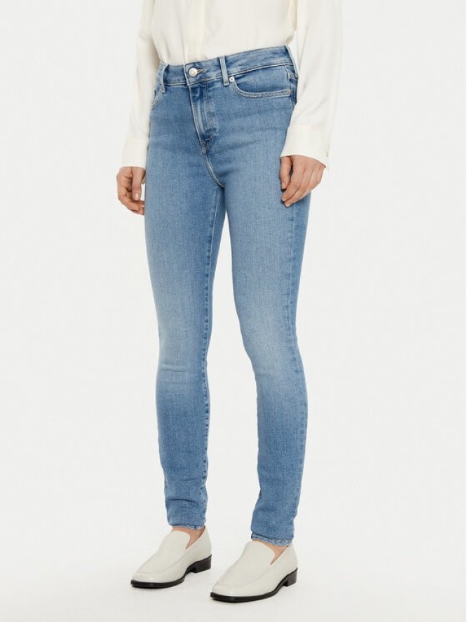 Tommy Hilfiger Jeansy Harlem WW0WW43716 Niebieski Skinny Fit