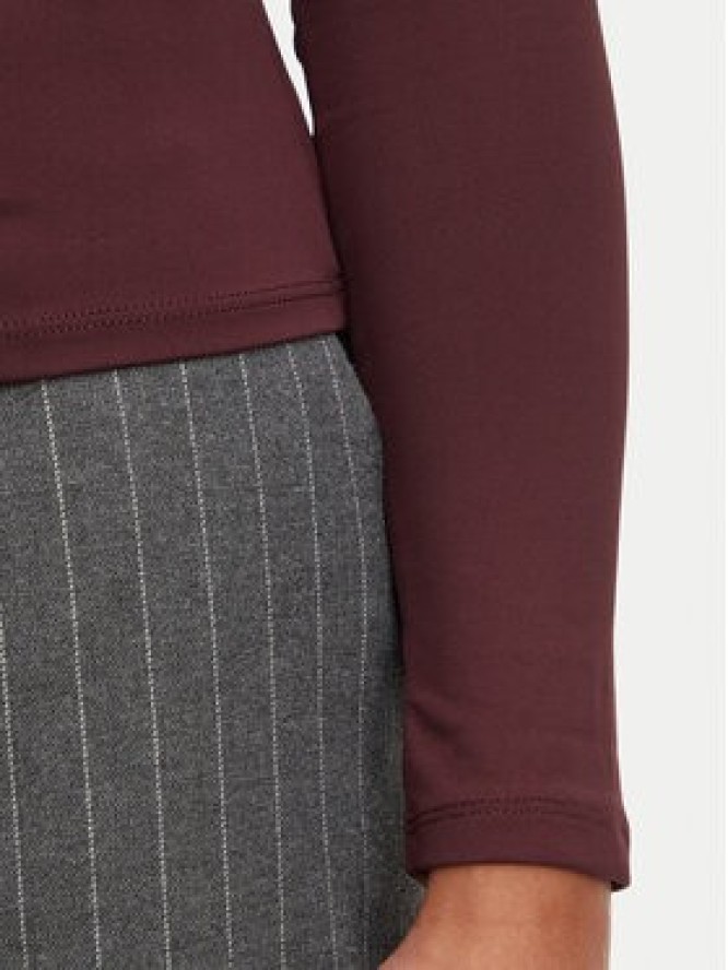 HUGO Bluzka Dasiia 50545208 Bordowy Slim Fit