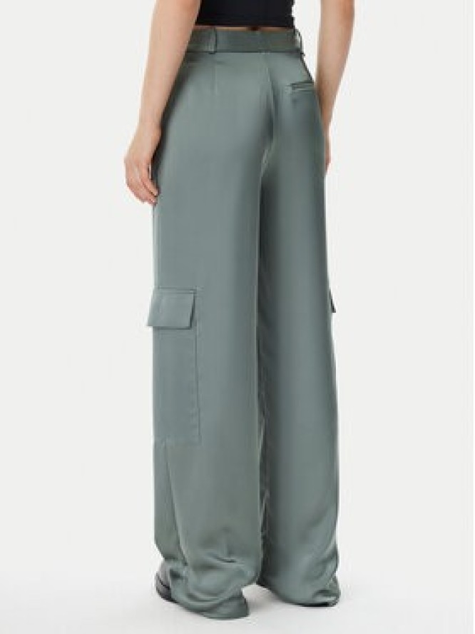 HUGO Spodnie materiałowe Hanira-1 50530080 Zielony Relaxed Fit