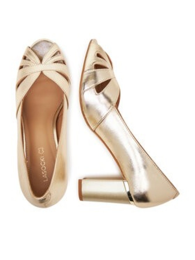 Lasocki Czółenka WYL3267-8Z Złoty