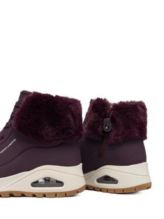 Skechers Trzewiki Uno Rugged 167274/WINE Bordowy