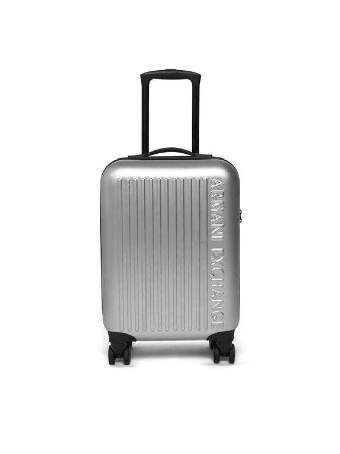 Armani Exchange Walizka kabinowa XW002233 AF21472 M8104 Srebrny