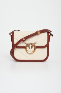 Torebka damska Love Box Bag Mini Canvas Chevron PINKO