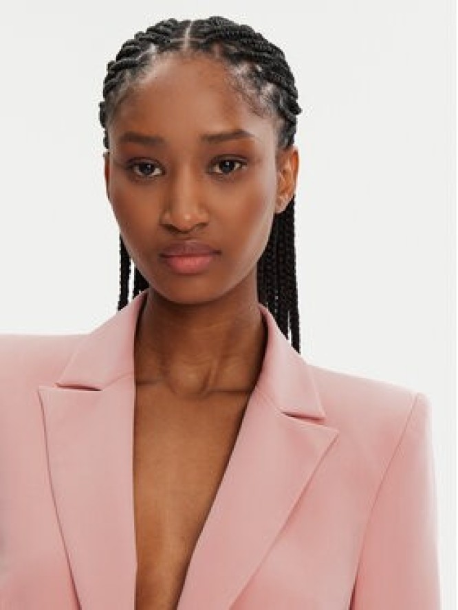 Rinascimento Marynarka CFC0122739003 Różowy Regular Fit