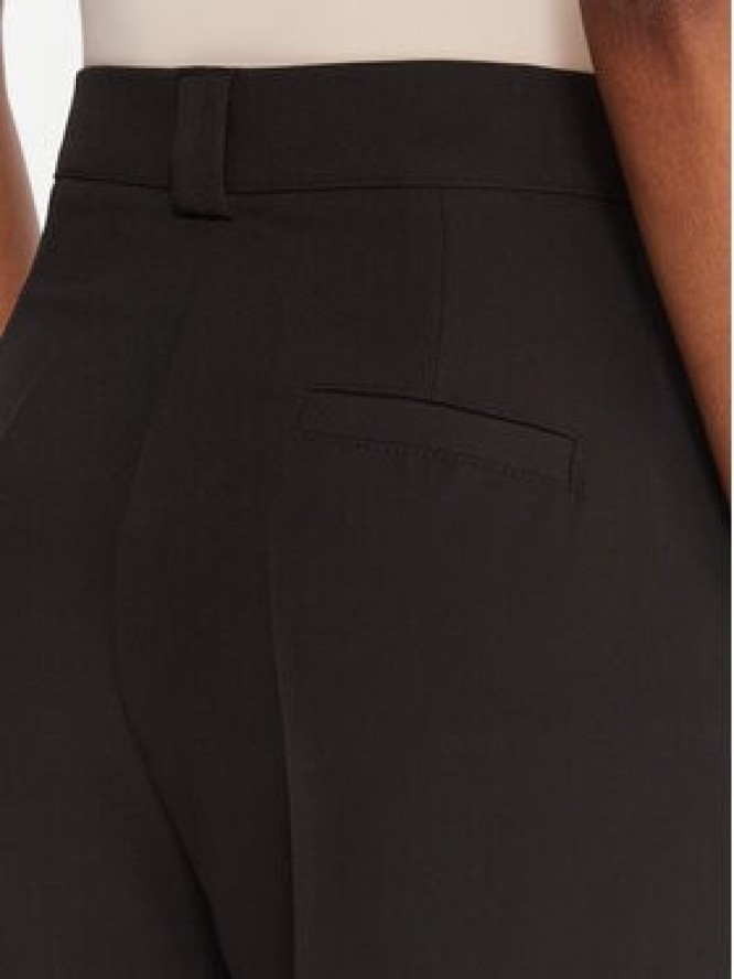 Maryley Spodnie materiałowe 25IB563/43NE Czarny Regular Fit