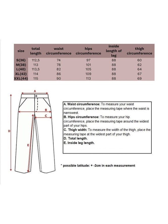 Nife Spodnie w kolorze czarnym rozmiar: 36