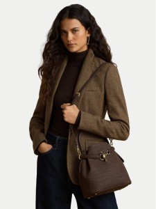 LAUREN RALPH LAUREN Torebka 431P18459003 Brązowy ciemny