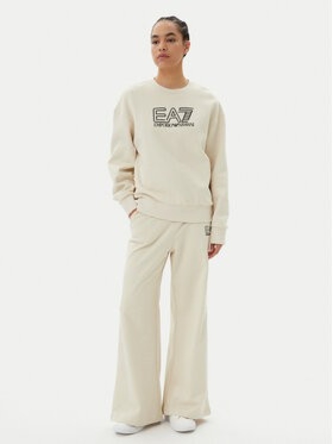 EA7 Emporio Armani Bluza 7W000100 AF10377 U1079 Beżowy Loose Fit