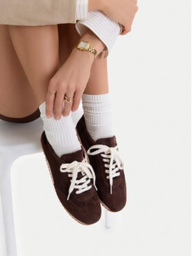 GINO ROSSI Sneakersy C-GR025 Brązowy