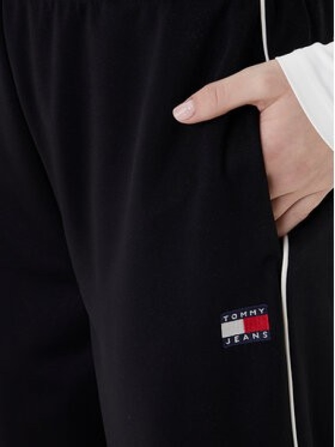 Tommy Jeans Spodnie dresowe Archive DW0DW22633 Czarny Regular Fit