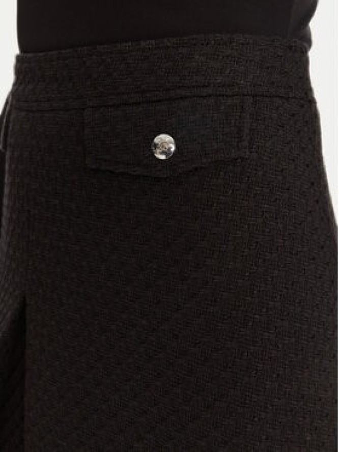 HUGO Spódnica midi Raferi 50542629 982 Czarny Regular Fit