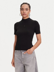 Miss Sixty Golf 6S1RJ37100 Czarny Slim Fit