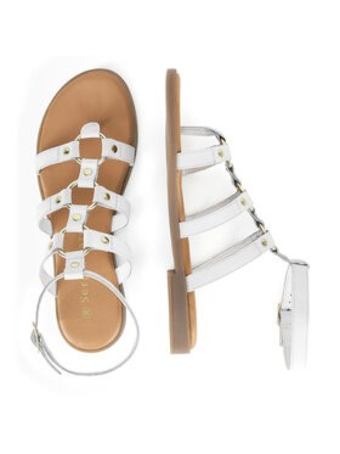 Sergio Bardi Sandały WI16-D1034-01SB Biały