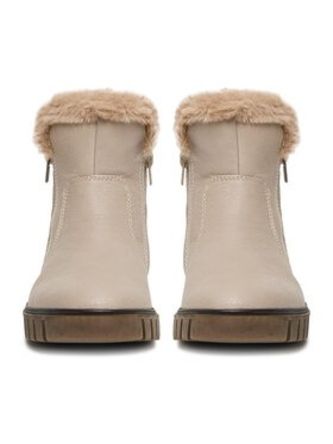 Rieker Botki Y3481-60 Beżowy