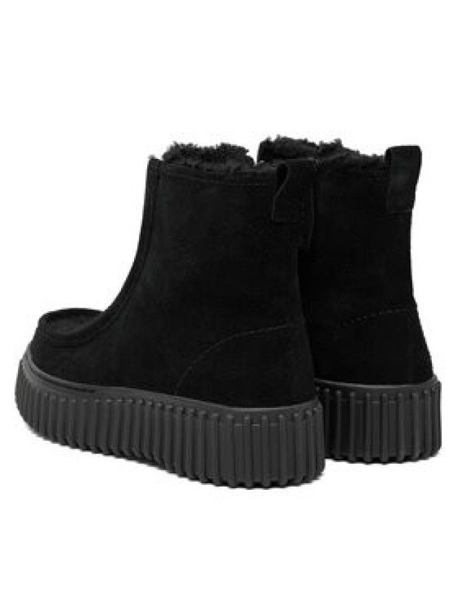 Clarks Botki Torhill Cozy 26182910 Czarny