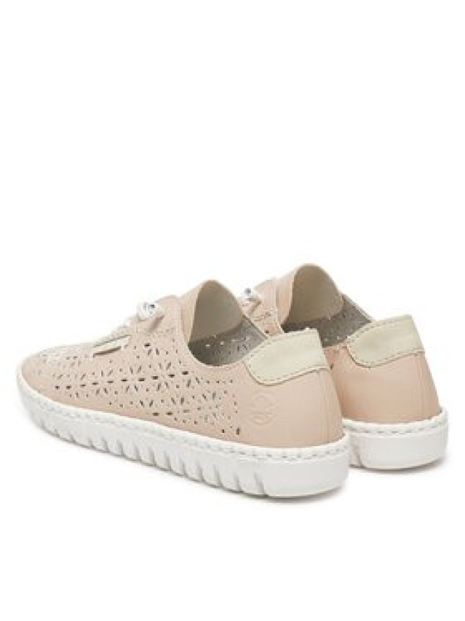 Rieker Półbuty M2354-31 Beżowy