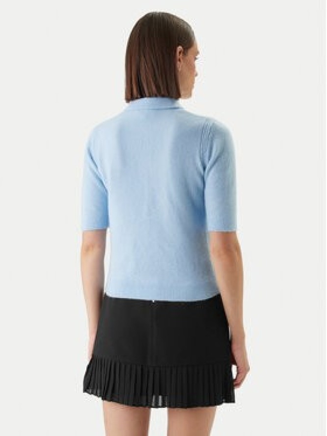 Morgan Sweter 261-MSOFI Błękitny Slim Fit