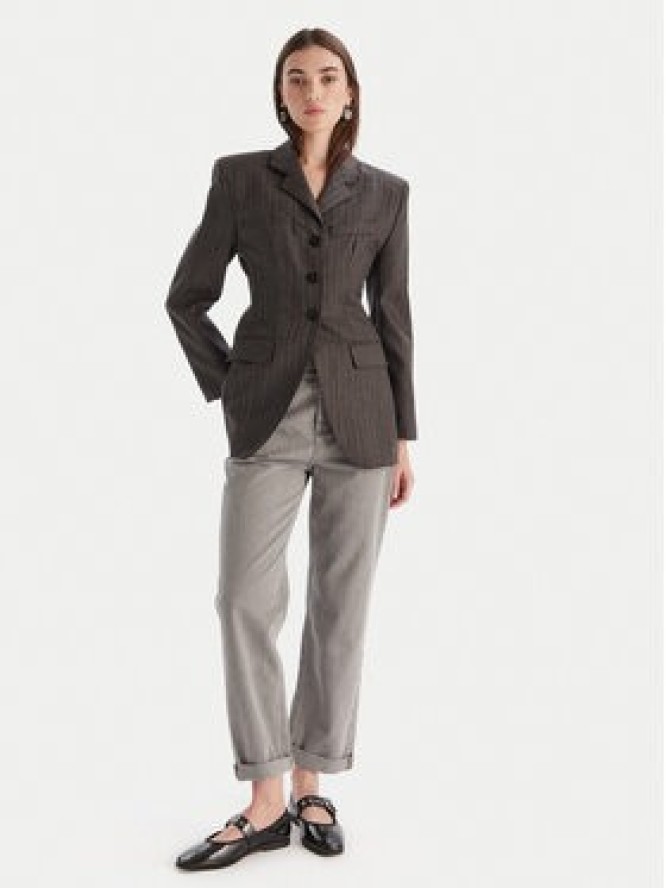 Marella Jeansy Tomboy 2523186074 Szary Loose Fit