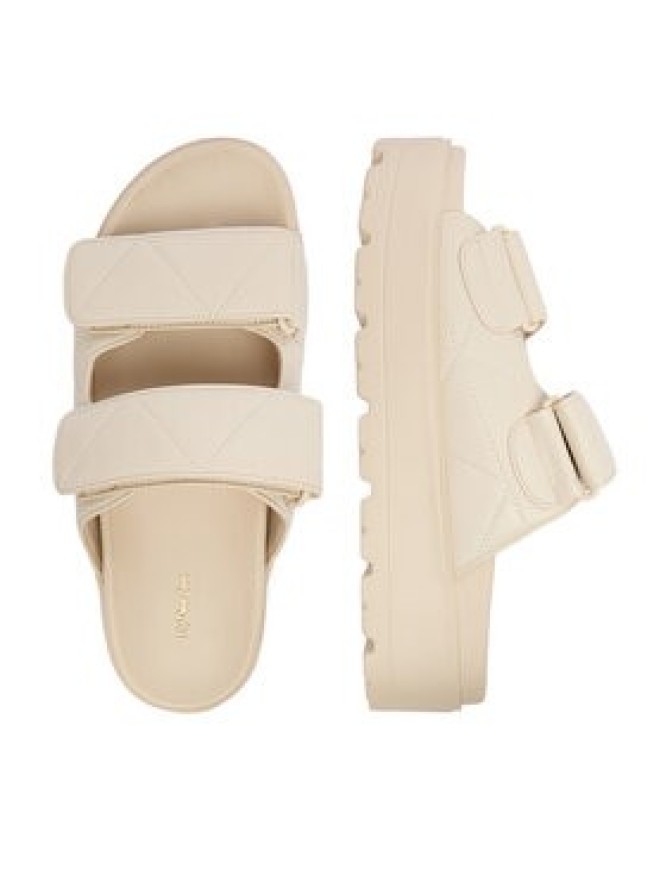 DeeZee Klapki CEO-R25SS09248 Écru