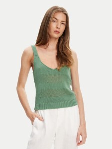 United Colors Of Benetton Top 1898DH018 Zielony Relaxed Fit