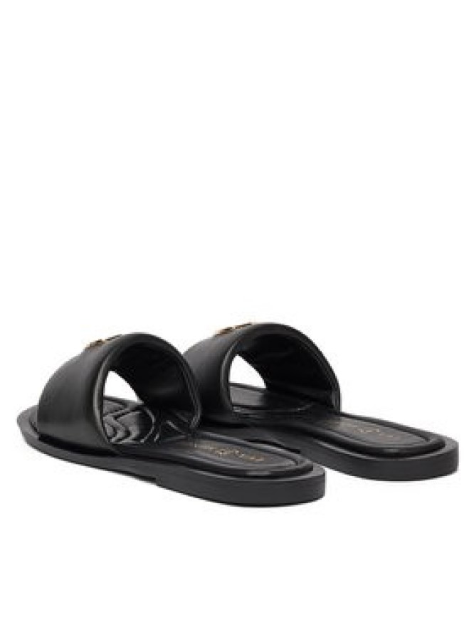 Eva Minge Klapki POPPY-LT102-13 Czarny