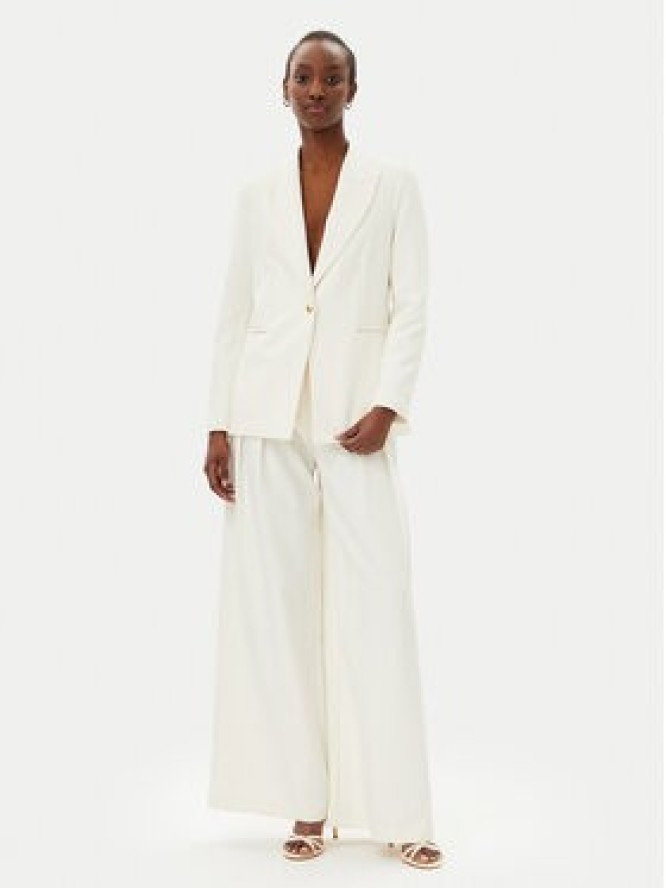 Maryley Marynarka 25EB187/M27/43VA Écru Regular Fit