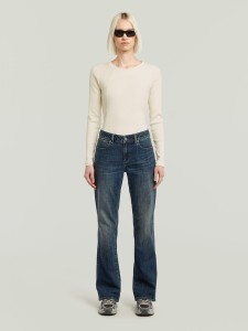 G-Star Dżinsy - Bootcut fit - w kolorze granatowym rozmiar: W28/L/34