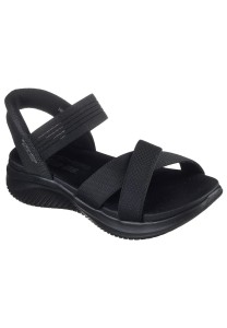 Sandały SKECHERS ULTRA FLEX 3.0 SANDAL NEV Czarny
