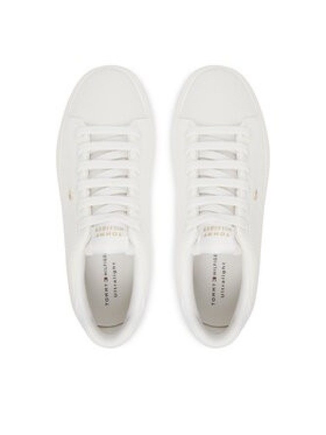 Tommy Hilfiger Sneakersy Th Icon Light Knit Sneaker FW0FW09401 Biały
