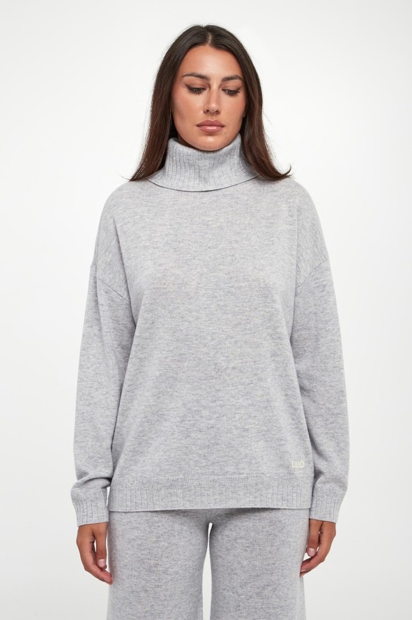 Golf damski wełniany z kaszmirem LIU JO