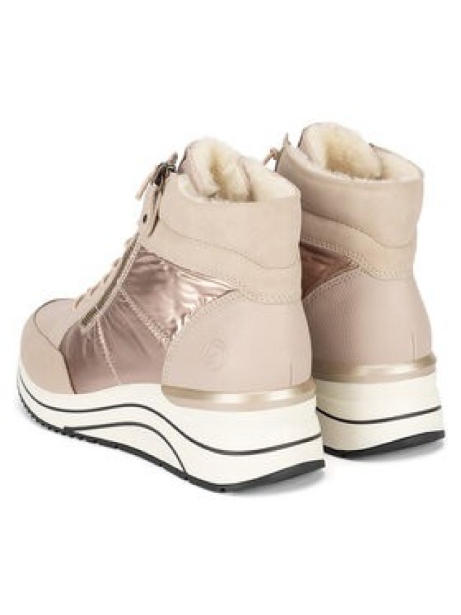 Remonte Botki D0T72-60 Beżowy