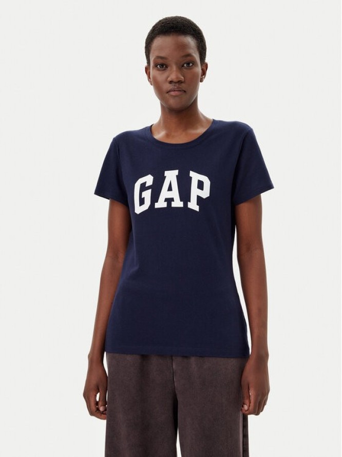 Gap T-Shirt 729555-00 Granatowy Regular Fit