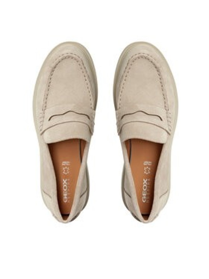 Geox Mokasyny D Spherica EC1 A D25QRA 00022 C5004 Brązowy