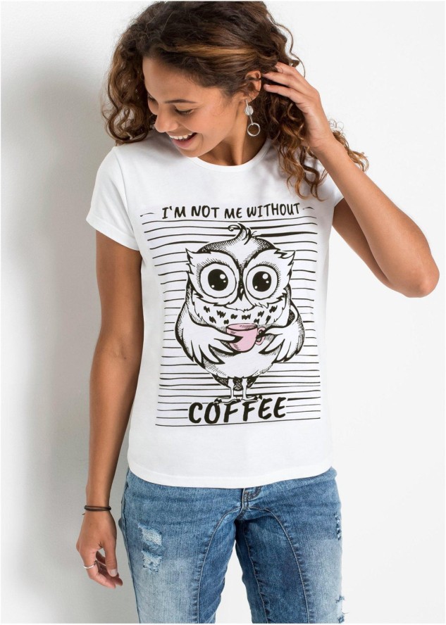 T-shirt z czystej bawełny