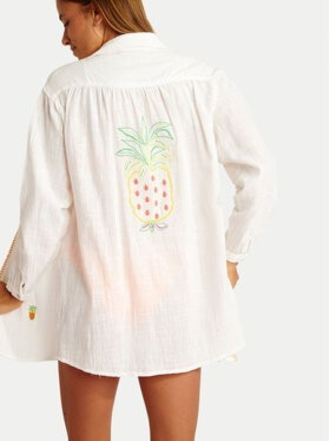 Banana Moon Koszula Mika Yesenia LTL10 Biały Regular Fit