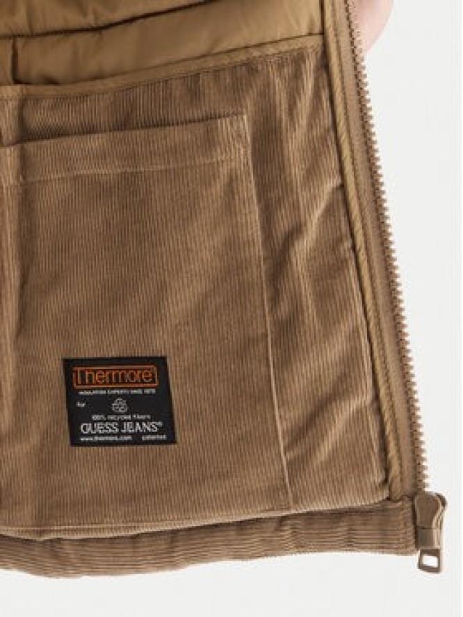 Guess Jeans Kurtka zimowa W5BL17 W2061 Beżowy Regular Fit