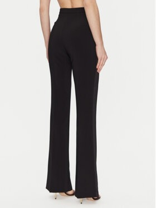 Elisabetta Franchi Spodnie materiałowe PA-082-51E2-V320 Czarny Regular Fit