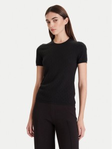 Calvin Klein T-Shirt LV044D308G Czarny Slim Fit