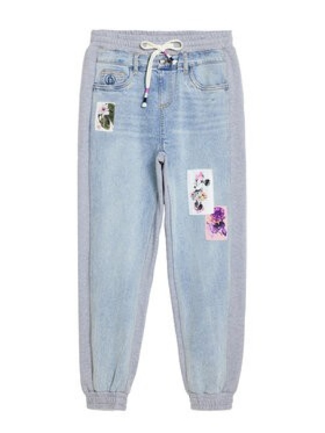 Desigual Jeansy Mnnie 25SWDD72 Niebieski Loose Fit