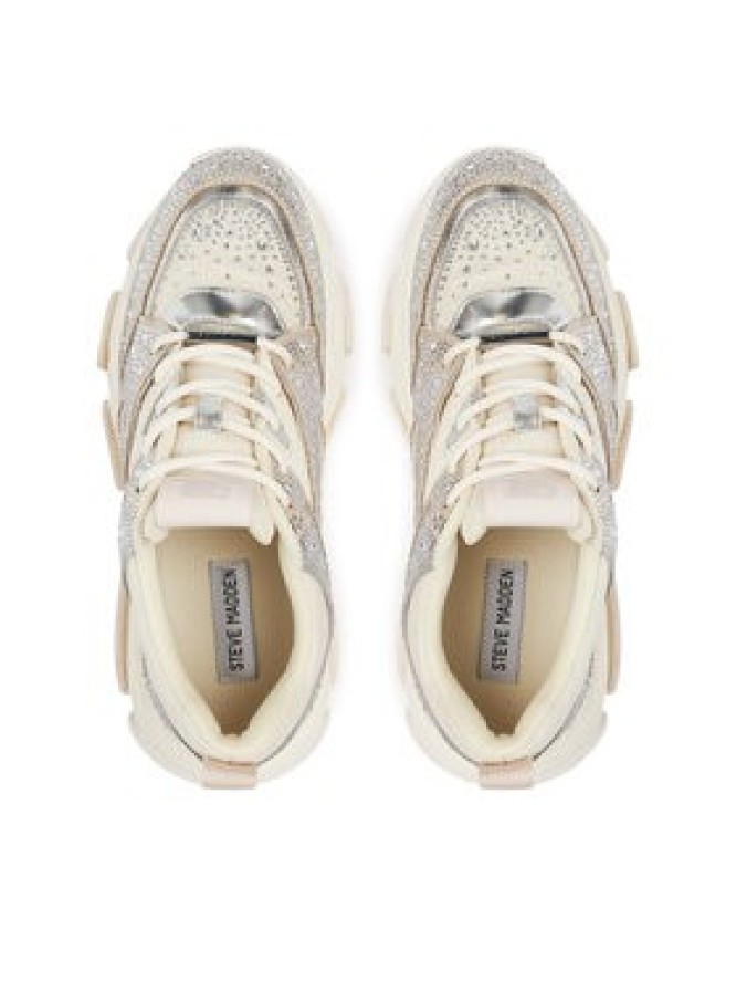 Steve Madden Sneakersy Privy SM19000082 Srebrny