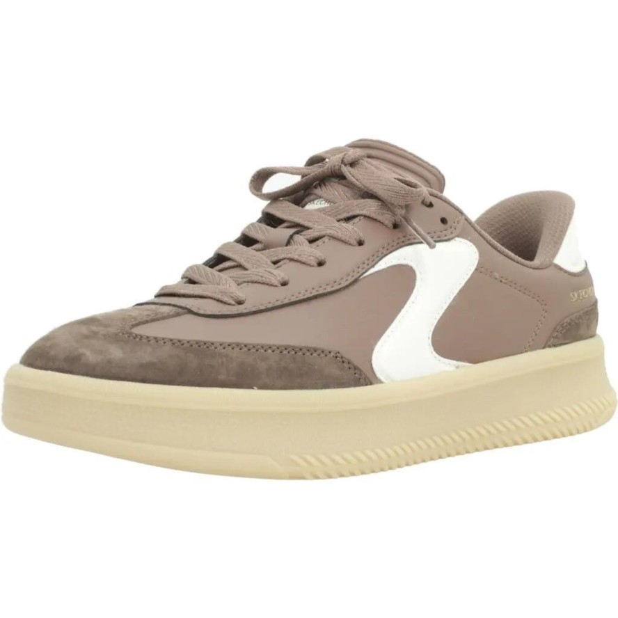 Buty SKECHERS 185460S HOTSHOT HI LIFTED LUXE Brązowy