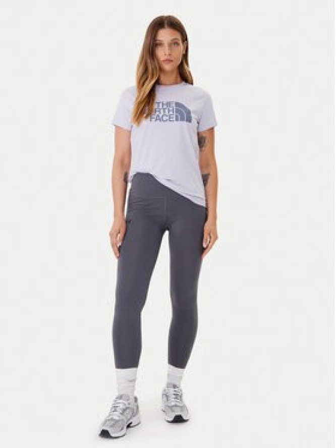 The North Face T-Shirt Easy NF0A8A6D Fioletowy Regular Fit