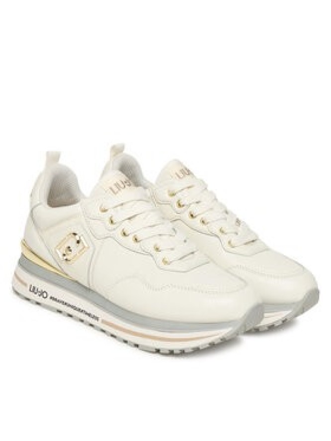 Liu Jo Sneakersy Maxi Wonder 01 BF5009 P0102 Écru